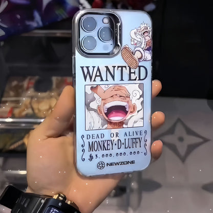 Luffy/Zoro silikonové pouzdro na iPhone odolné proti nárazu
