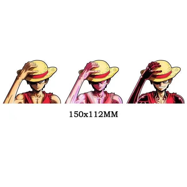 Luffy/Zoro/Nami 3D gradienttitarrat