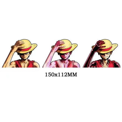 Luffy/Zoro/Nami 3D gradienttitarrat