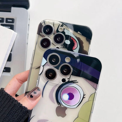 Nezuko/Tanjirou Apple silikonové pouzdro na telefon odolné proti nárazu