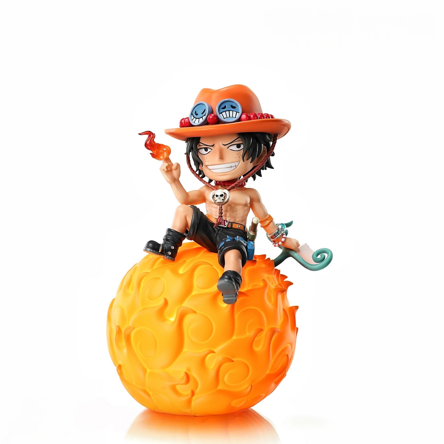 One Piece Luffy Gear 5 Nika Devil Fruit LED Night Light, Anime Luffy Figure Lamp