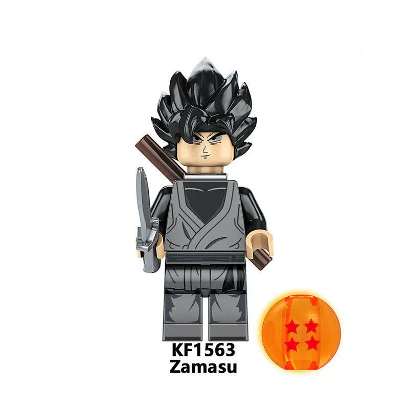 Jouet d'assemblage de blocs de construction de figurines Son Goku/Bejīta Yonsei