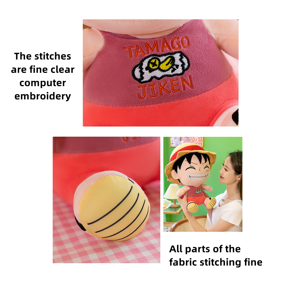 Luffy roolimallin ihana täytetty toimintahahmo