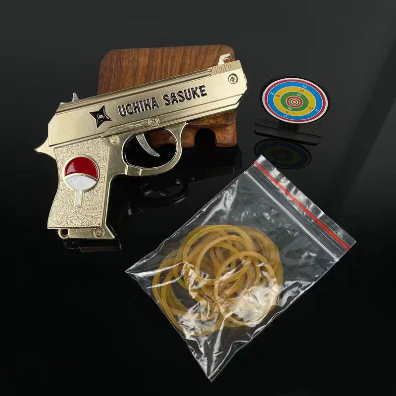 Sharingan Gummiband-Metallwerfer