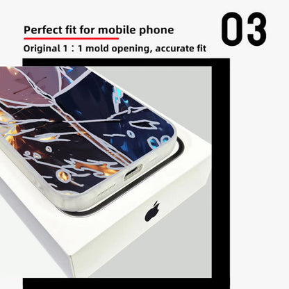 Uchiha Sasuke iPhone silikonové pouzdro na telefon odolné proti nárazu