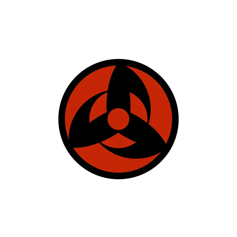 sasuke/itachi/kakashi Kolekce kovových odznaků Mangekyou Sharingan