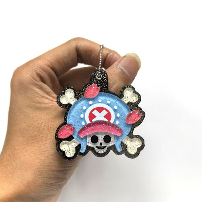 Beaux pendentifs en acrylique sur le thème Luffy/Zoro/Chopper/Law - créez votre propre collection d'anime