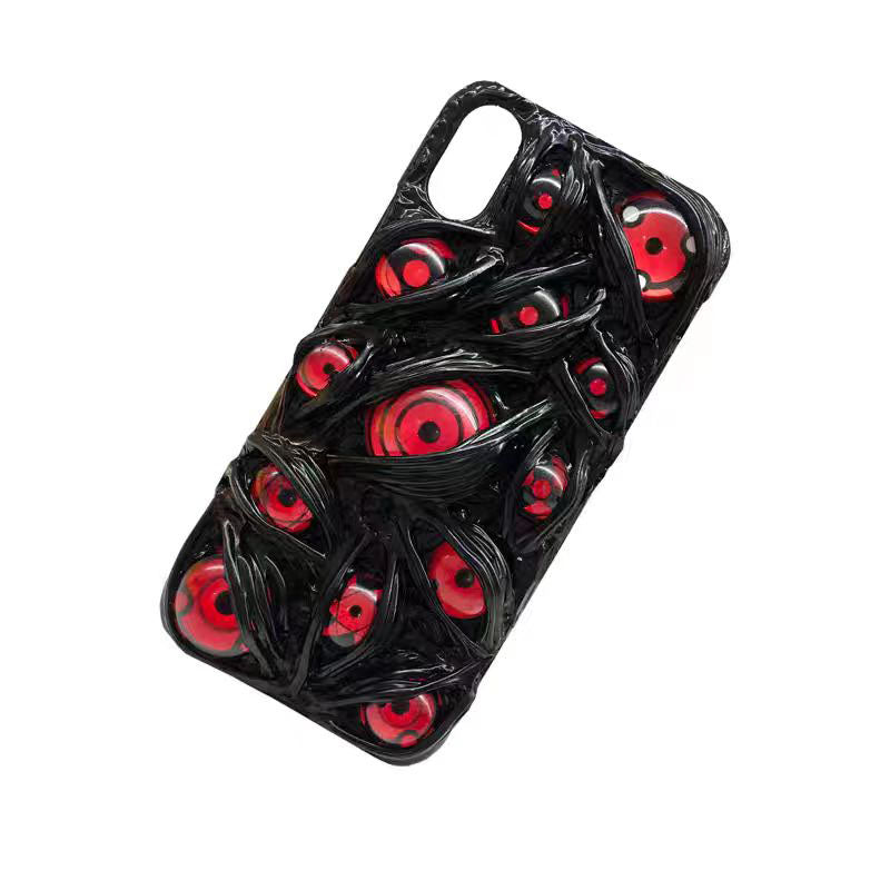 Sasuke Sharingan čistě ručně vyráběné pouzdro na mobil Apple Trend silikonové antikolizní pouzdro