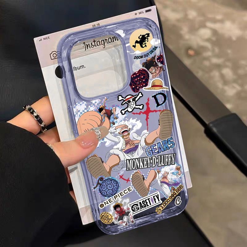 Silikonové pouzdro na telefon NIka Luffy iPhone odolné proti nárazu