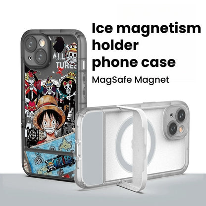 Coque de téléphone en silicone résistante aux chocs pour iPhone NIka Luffy