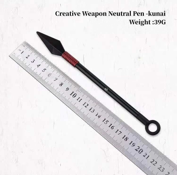 Kakashi/Sasuke Kunai Neutralstift Metalllegierung Briefpapier Kunai Studentenbedarf