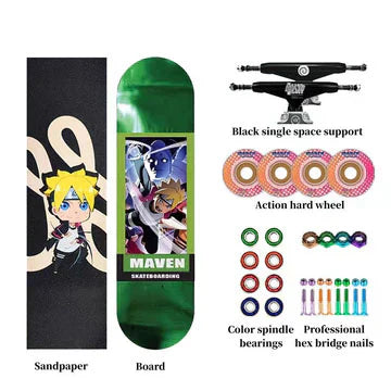 Boruto/Sarada Skateboard Profesionální skateboard Skateboard s vynikajícím vzorem