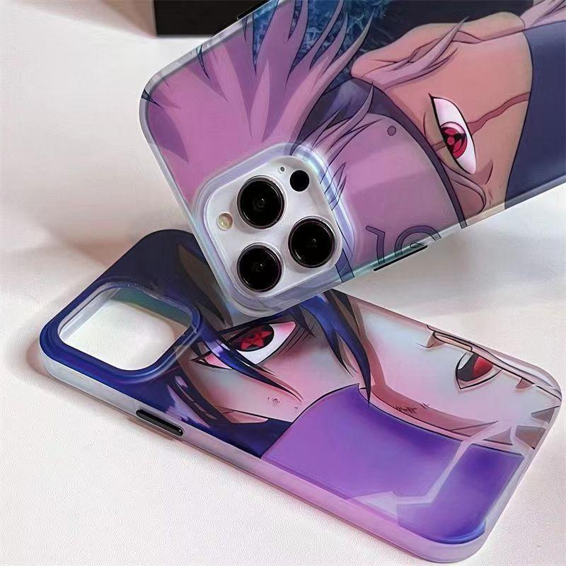 Silikonové antikolizní pouzdro Sasuke/Kakashi iPhone Beautiful Trend