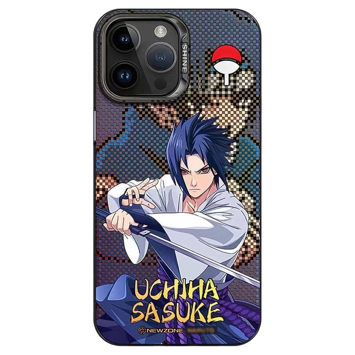 جراب هاتف iPhone من السيليكون المقاوم للصدمات من Itachi/Sasuke/Kakashi