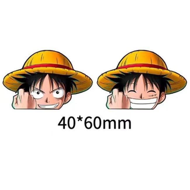 Luffy/Zoro/Nami 3D gradienttitarrat