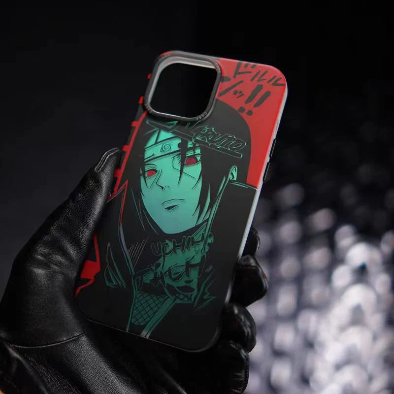 Itachi/Kakashi Apple vynikající silikonové antikolizní pouzdro Trend Silicone