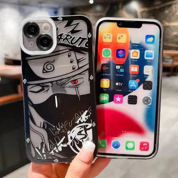 Silikonové pouzdro na telefon Uchiha Itachi/Hatake Kakashi Apple odolné proti nárazu