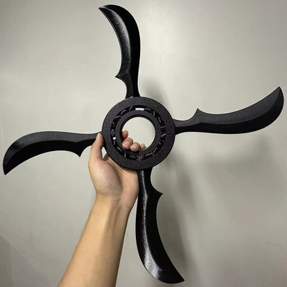 Uchiha Sasuke Velký fidget spinner, cool spin, nezbytná dekomprese, užijte si maximální zábavu