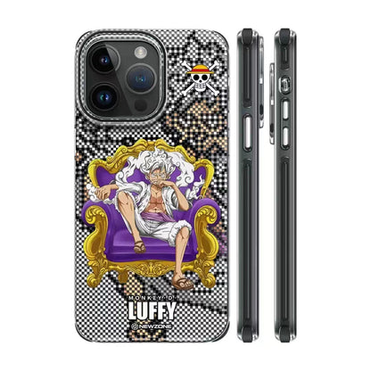 Luffy/Zoro silikonové pouzdro na iPhone odolné proti nárazu