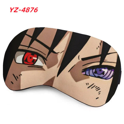 Uzumaki/Sasuke dessin animé belle visière de sommeil stéréo respirante
