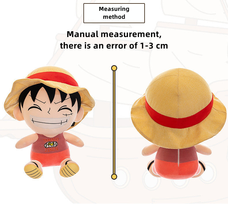 Luffy roolimallin ihana täytetty toimintahahmo