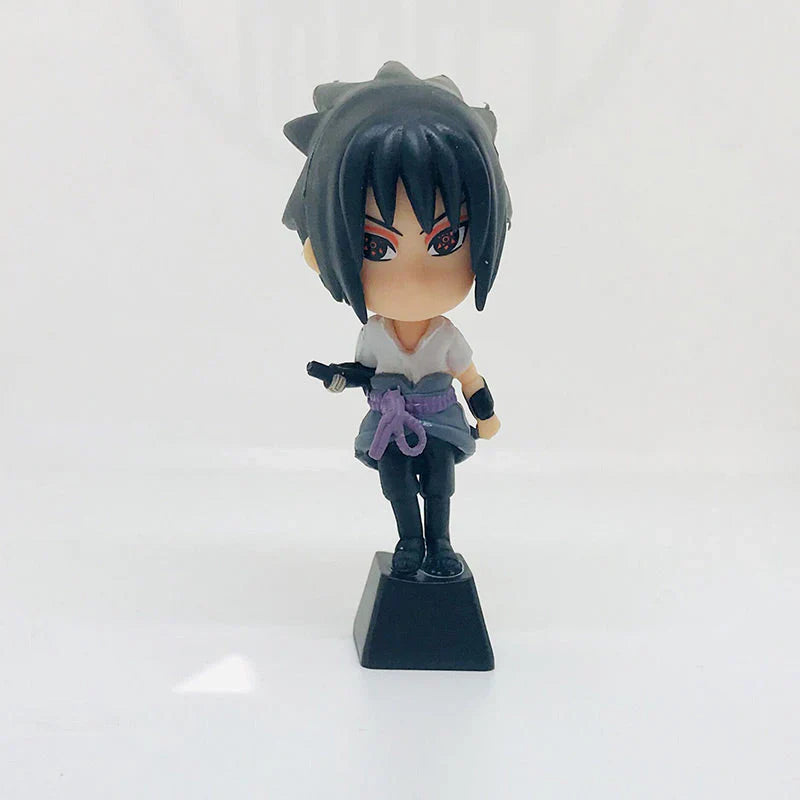 Kreativní průhledná, roztomilá mechanická krytka klávesnice Kakashi/Sasuke