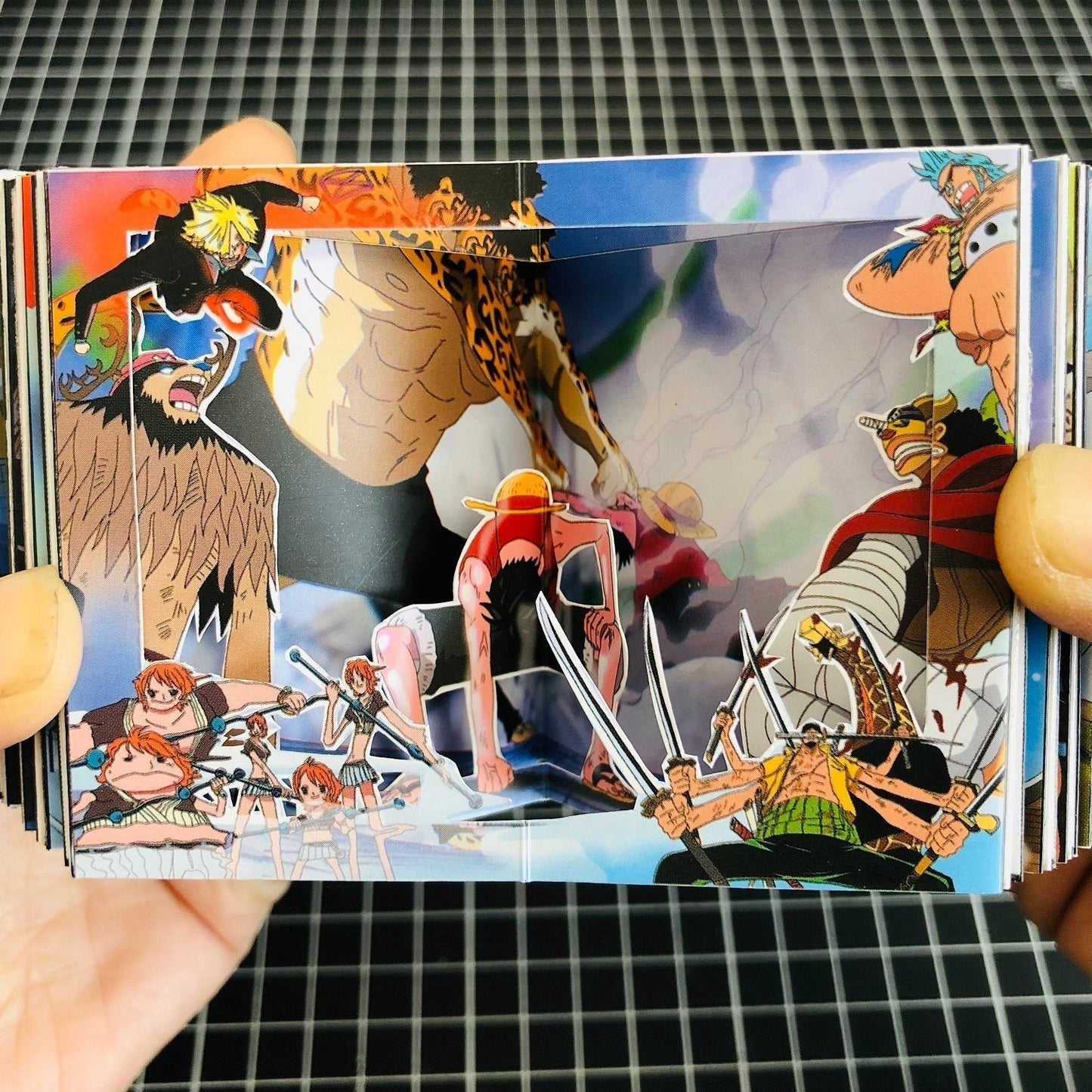 Luffy/Zoro/Chopper Trojrozměrné komiksy