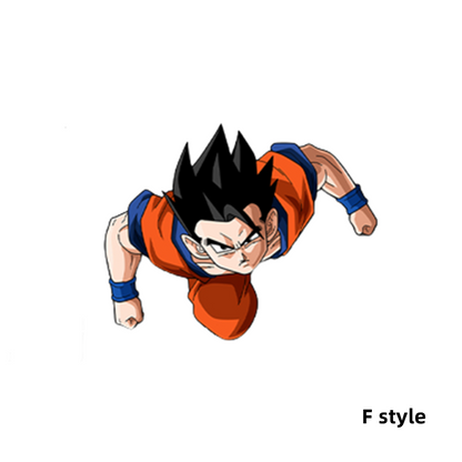 Ο Son Goku/Son Gohan μοντελοποιεί όμορφα φώτα LED φέρνουν τοιχογραφία