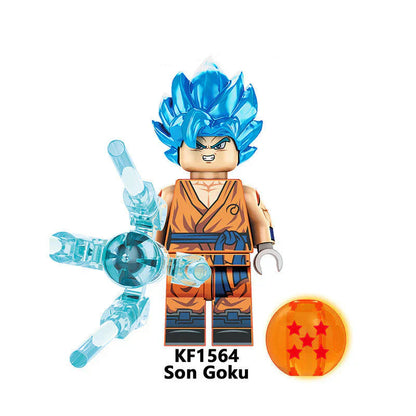 Jouet d'assemblage de blocs de construction de figurines Son Goku/Bejīta Yonsei
