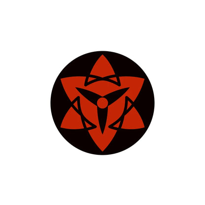 sasuke/itachi/kakashi Kolekce kovových odznaků Mangekyou Sharingan