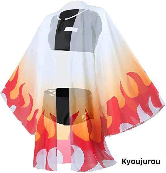 Nezuko/Tanjirou/Zenitsu/Kochou Shinobu Cosplay schöne sexy Frau Bikini Bademode