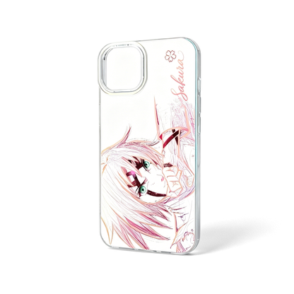 Pouzdro na telefon Naruto Sakura Haruno Anime, nárazuvzdorné pouzdro na iPhone Gradient