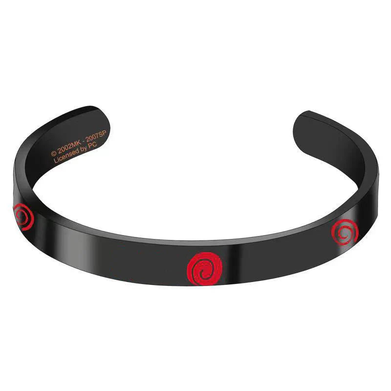 Bracelets en métal secondaire Jiraiya/Itachi (diamètre interne 64 mm x 8 mm)