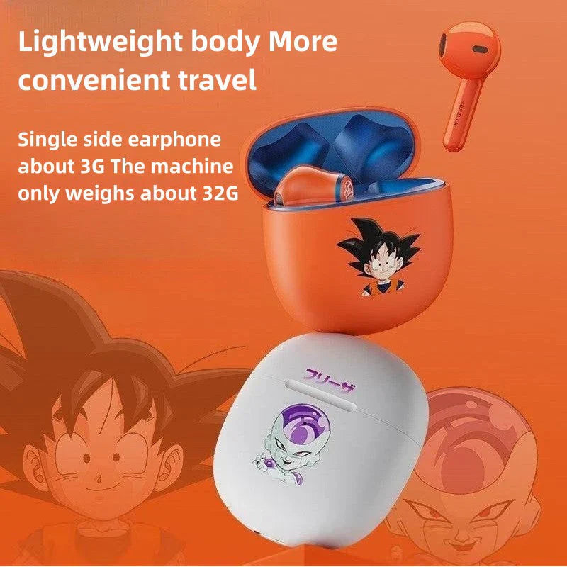 سماعة الرأس Son Goku/Frieza/Shenron/Majin Buu اللاسلكية التي تعمل بتقنية البلوتوث لتقليل الضوضاء النشطة عالية الجودة