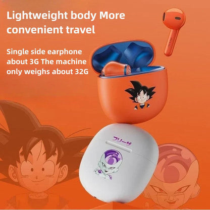 سماعة الرأس Son Goku/Frieza/Shenron/Majin Buu اللاسلكية التي تعمل بتقنية البلوتوث لتقليل الضوضاء النشطة عالية الجودة