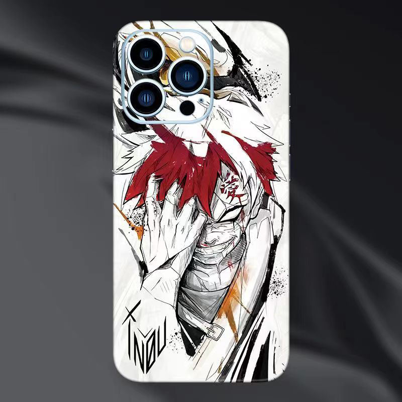 Itachi/Jiraiya/Kakashi iPhone Vynikající fólie na zadní stranu telefonu, personalizovaný vzor, ​​HD ochrana