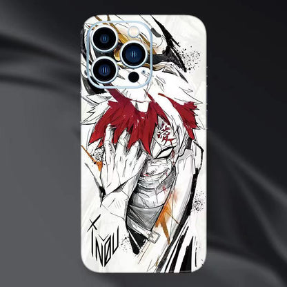 Itachi/Jiraiya/Kakashi iPhone Vynikající fólie na zadní stranu telefonu, personalizovaný vzor, ​​HD ochrana