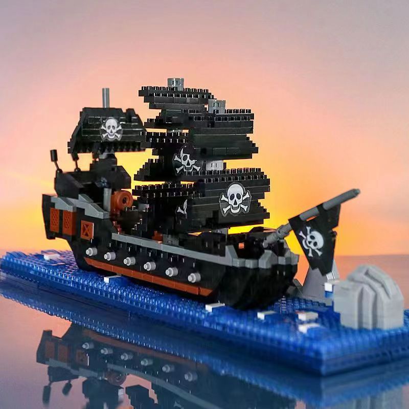 Thousand Sunny Puzzle Stavební bloky Drift Bottle Decoration