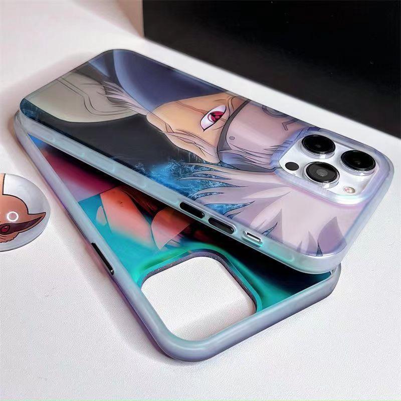 Silikonové antikolizní pouzdro Sasuke/Kakashi iPhone Beautiful Trend