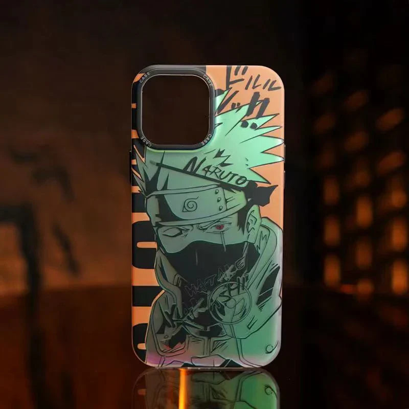 Itachi/Kakashi Apple vynikající silikonové antikolizní pouzdro Trend Silicone