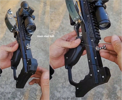 Multifunkční kovová DIY hračka pro odpalování 6mm ocelová kulička