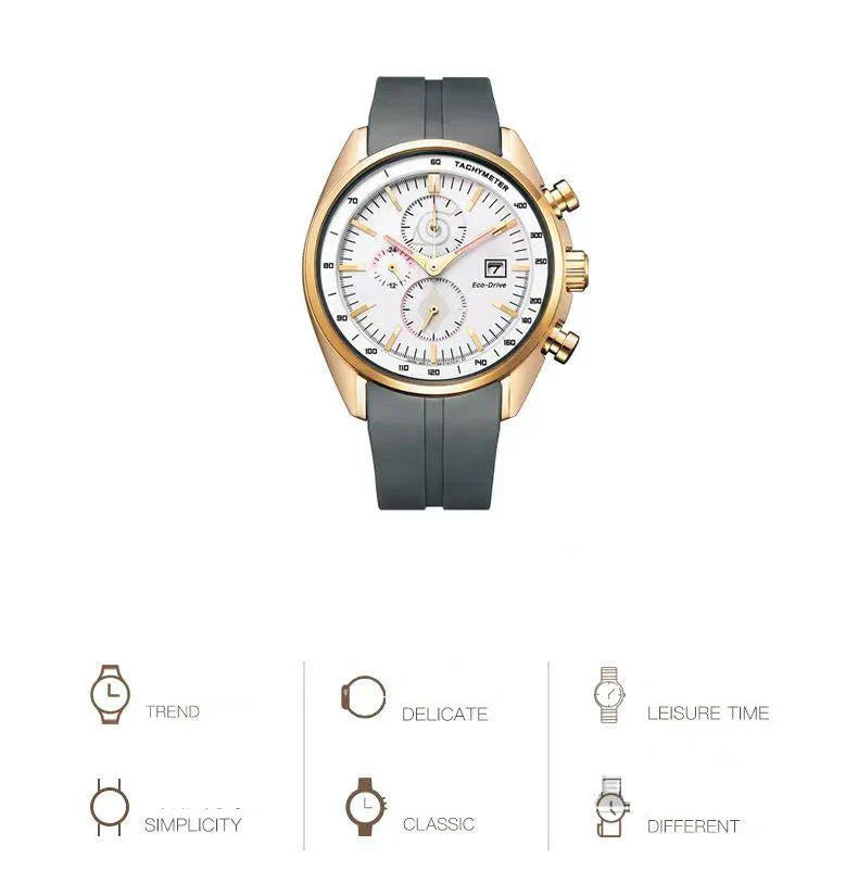Haruno Sakura Herreure Analog Quartz Sports Unisex Ur 100M Vandtæt