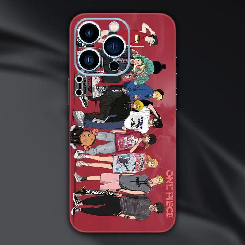 Nálepka na zadní stranu mobilního telefonu Luffy/Ace/Zoro s krásným vzorem