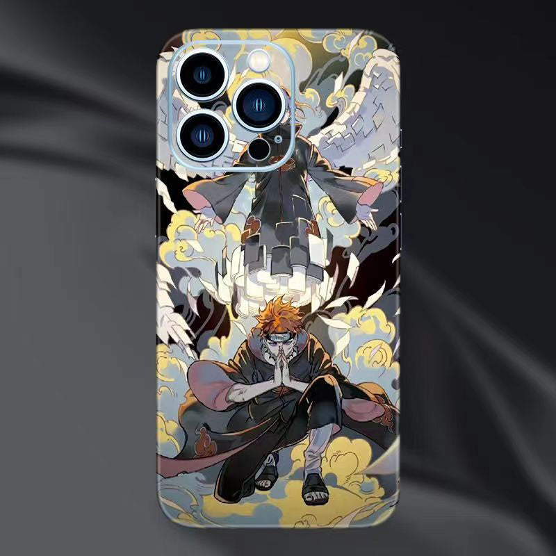 Itachi/Jiraiya/Kakashi iPhone Vynikající fólie na zadní stranu telefonu, personalizovaný vzor, ​​HD ochrana