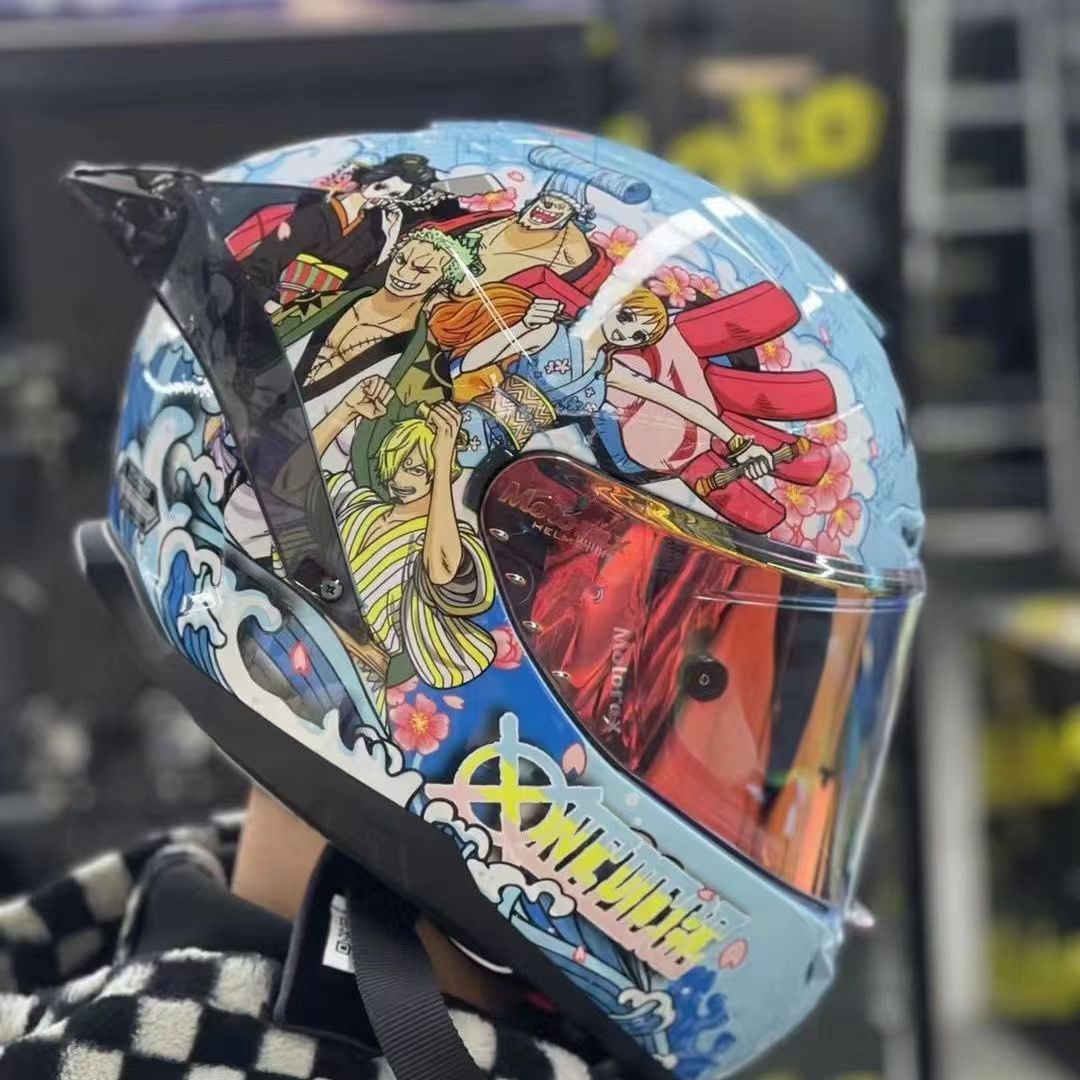 Ruffy/Chopper Vollhelm-Motorradhelm