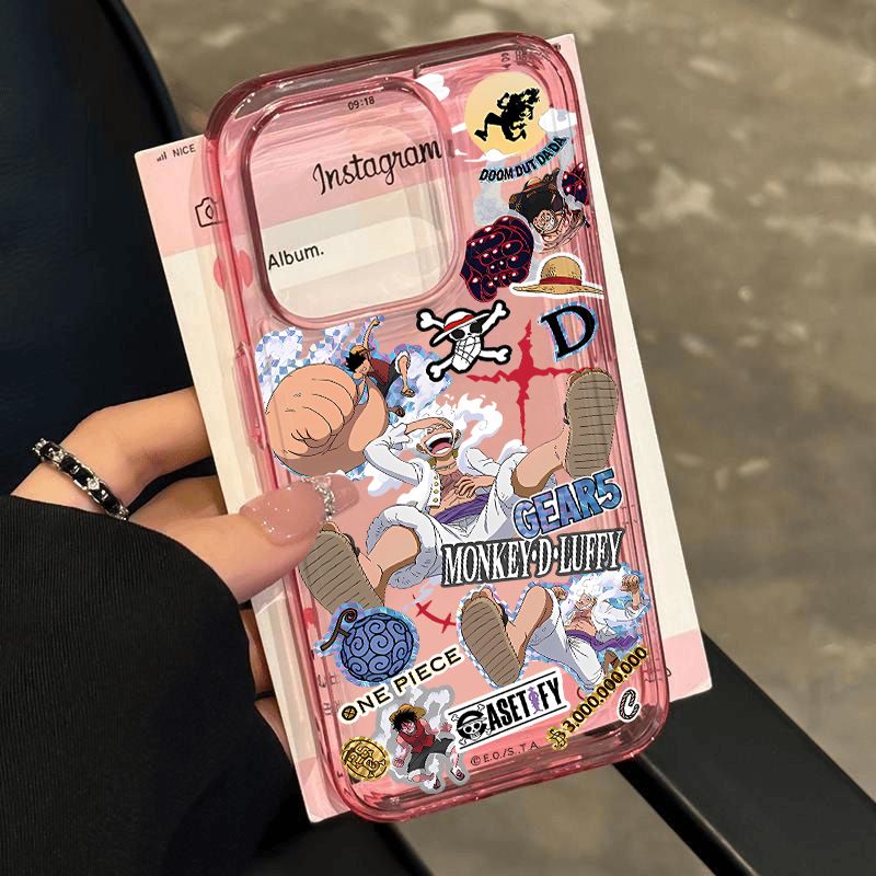 Silikonové pouzdro na telefon NIka Luffy iPhone odolné proti nárazu