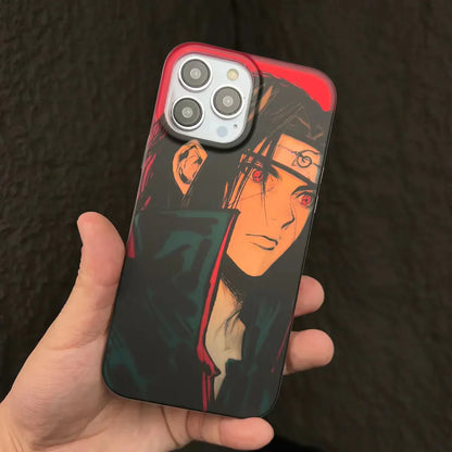 Sasuke/ itachi Apple rafinovaný trendový silikonový antikolizní obal na telefon