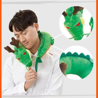 Shenron/Majin Buu almohada para la siesta, almohada para dormir, almohada de oficina, almohada para dormir, máscara para los ojos