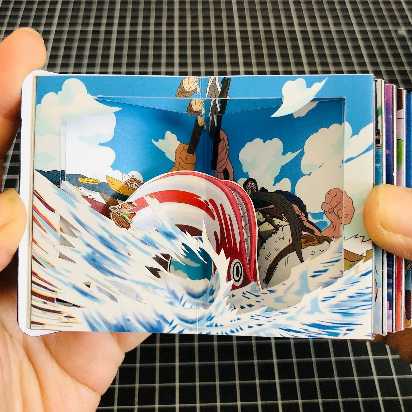 Luffy/Zoro/Chopper Trojrozměrné komiksy