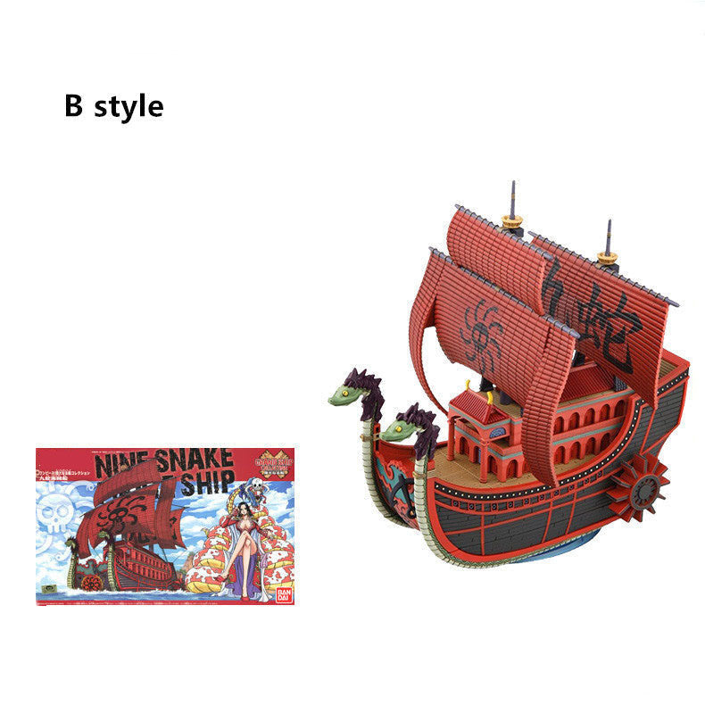 Model montáže lodi Sunny/Merry Pirate